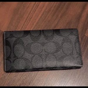 Authentic Coach phone wallet